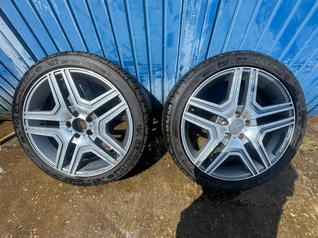 2 paar amg velgen te koop, Ophalen