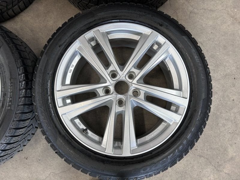 17 inch originele velgen + winterbanden Seat Ateca, Autos : Pièces & Accessoires, Pneus et Jantes, -, 17 pouces, Utilisé