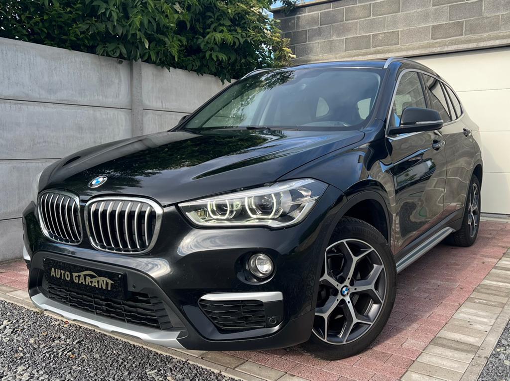 Bmw X1 2.0dA sDrive !! X-line !!, Entreprise, Entretenue par le concessionnaire, Noir, 5 portes