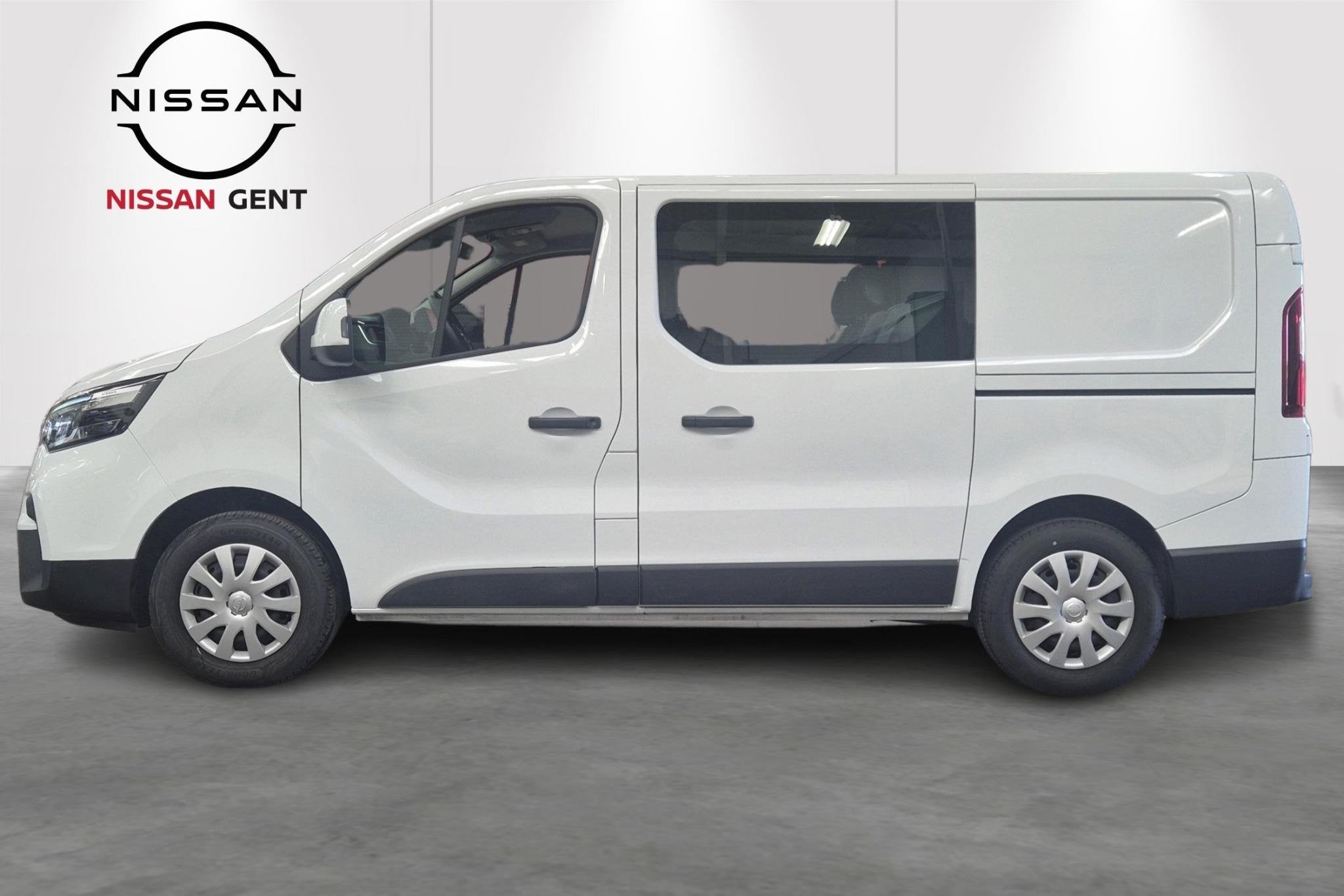 Nissan Primastar Tekna L1H1/Dubbele Cabine/Navigatie/Cruise, Auto's, Voorwielaandrijving, 4 deurs, Stof, Gebruikt