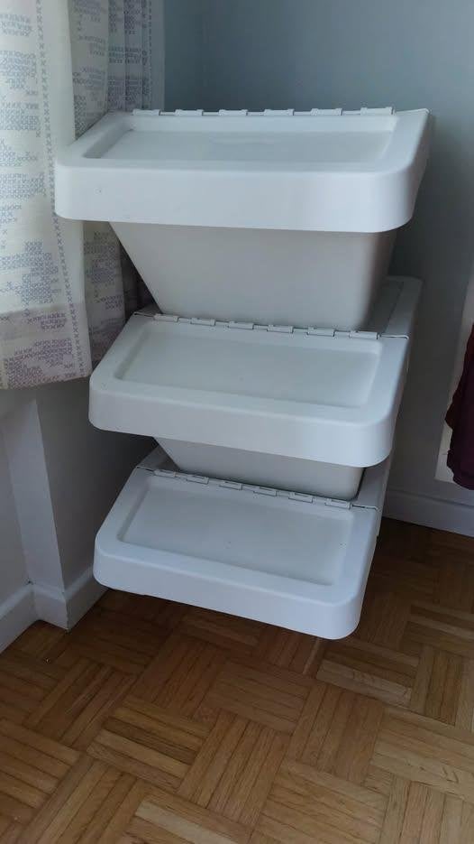 IKEA Sortera (37L) x3, Enlèvement, Comme neuf
