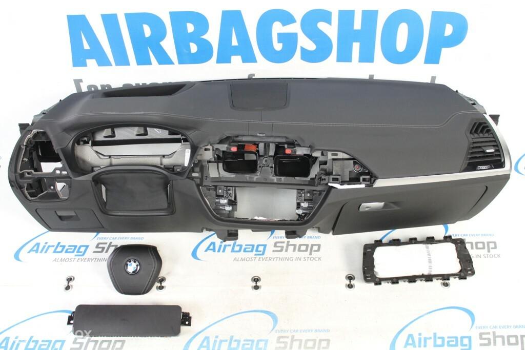Airbag set - Dashboard wit stiksel HUD Speaker BMW X3 G01, Enlèvement ou Envoi, Utilisé