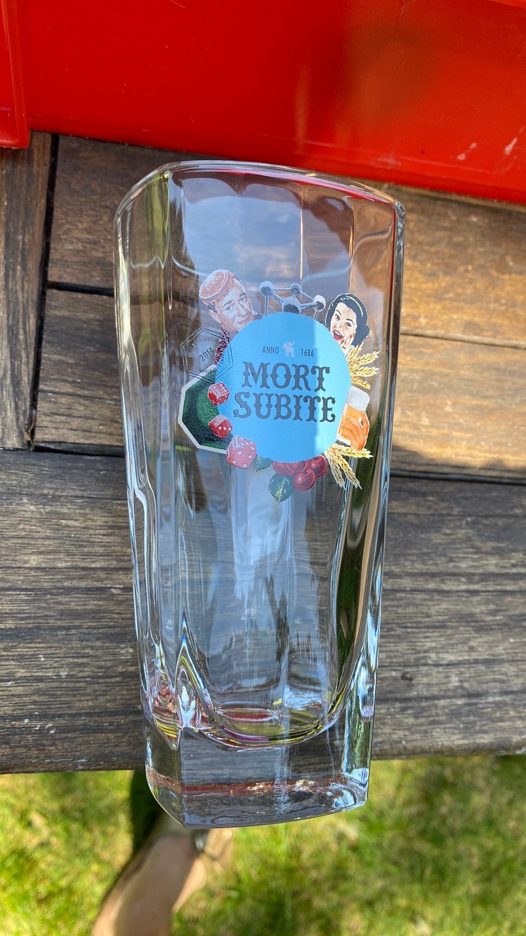 Verre Mort Subite, Enlèvement, Comme neuf
