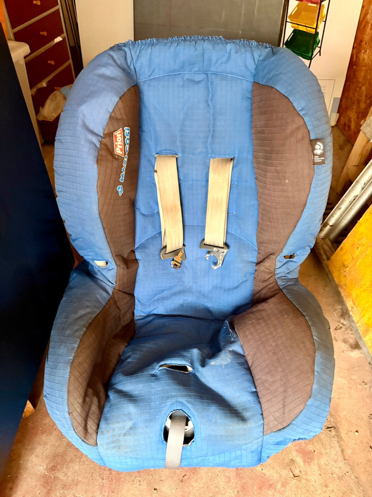 Maxi cosi peuterstoel, Ophalen, Autogordel of Isofix, Gebruikt, 9 t/m 18 kg