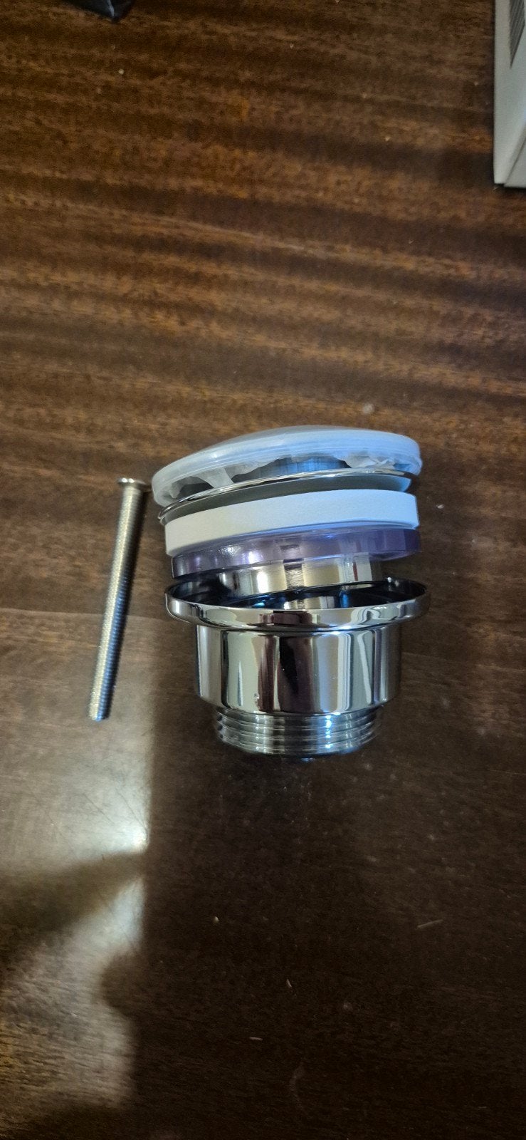 wastafelplug, Doe-het-zelf en Bouw, Ophalen, Nieuw, Inox, Wastafel