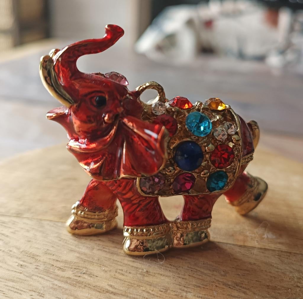 Olifant als decoratie, Enlèvement ou Envoi, Comme neuf, Animal sauvage, Statue ou Figurine