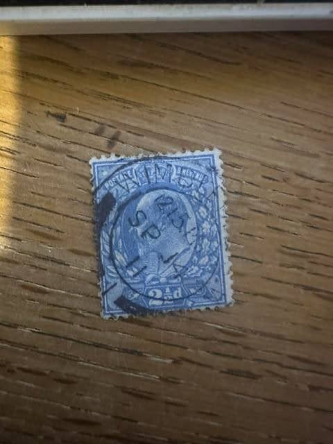 timbre roi Georges VII, Enlèvement ou Envoi, Affranchi, Dynastie