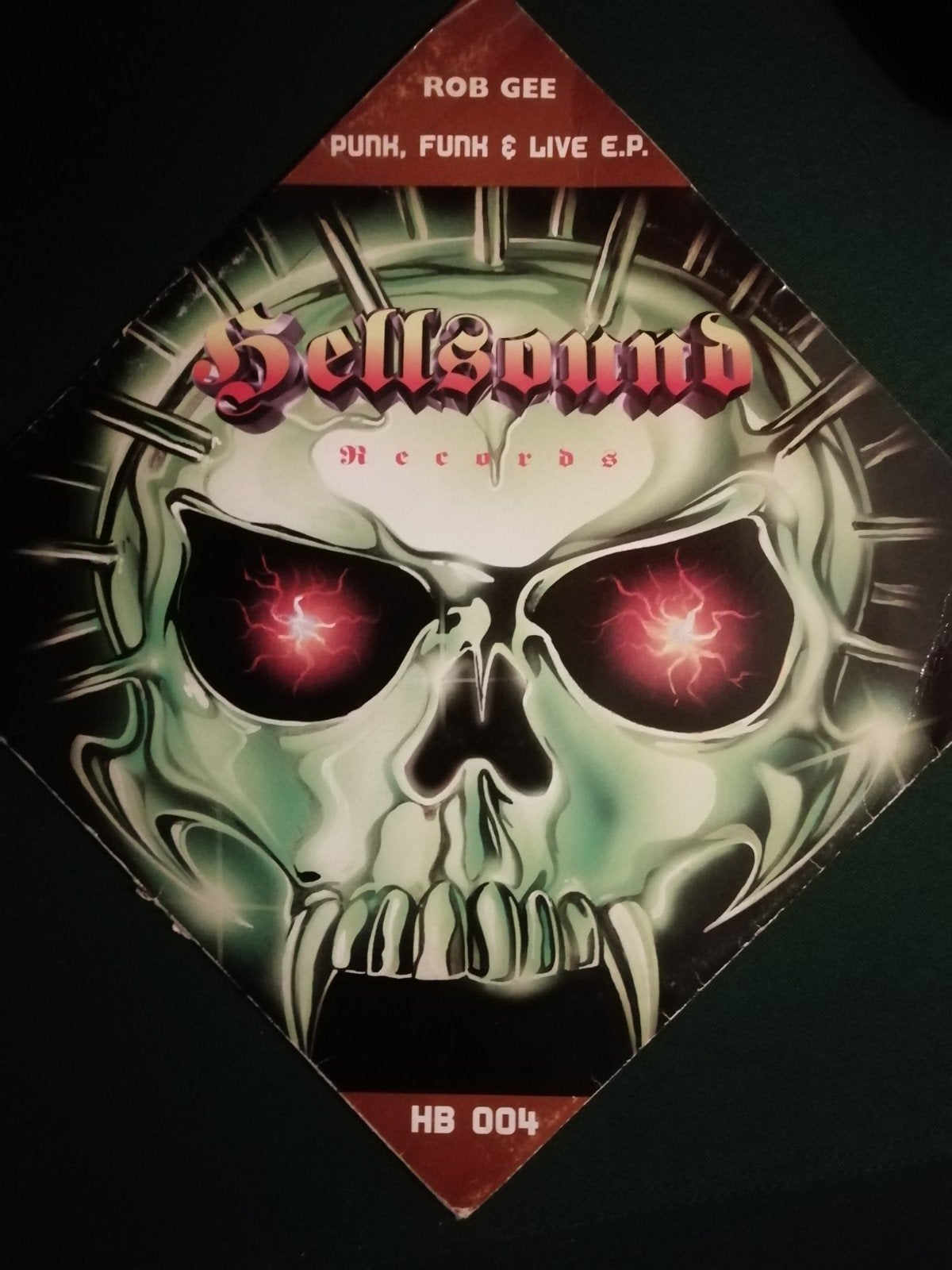 HELLSOUND HB 004 ROB GEE PUNK, F7NK&LIVE E.P. I Zgs, CD & DVD, Enlèvement, Utilisé, Autres genres, EP