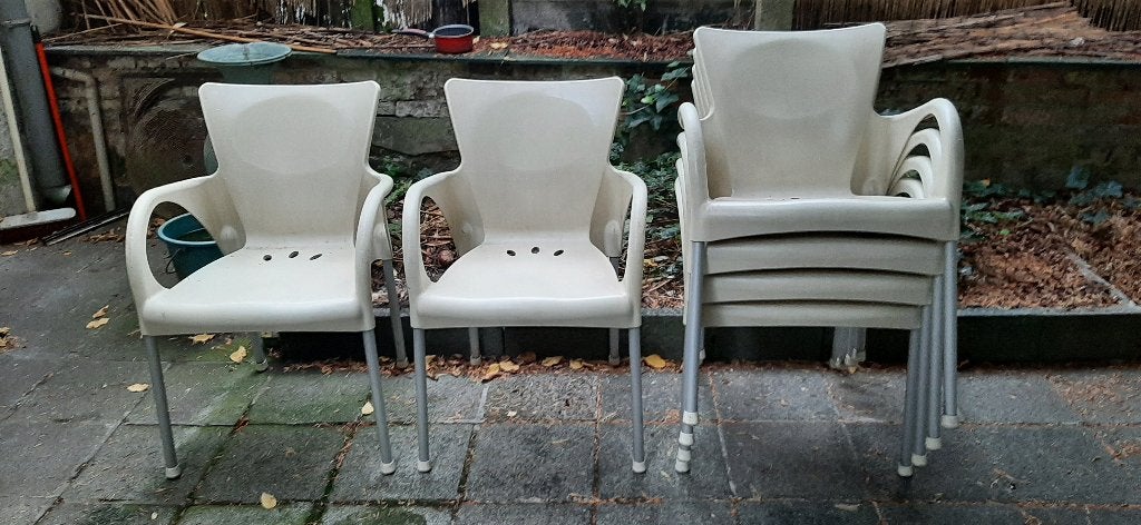 Chaises intérieur/extérieur, Enlèvement, Comme neuf, Moderne, Cinq, Six Chaises ou plus