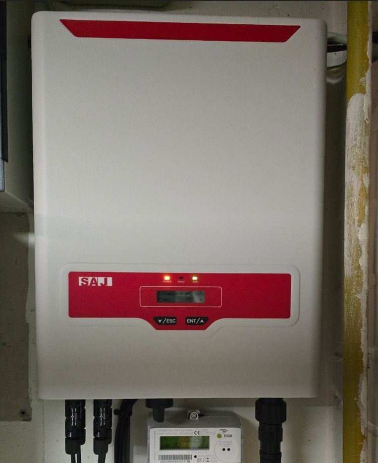 Omvormer SAJ Sununo Plus 3K-M, Enlèvement ou Envoi, Comme neuf, Autres types