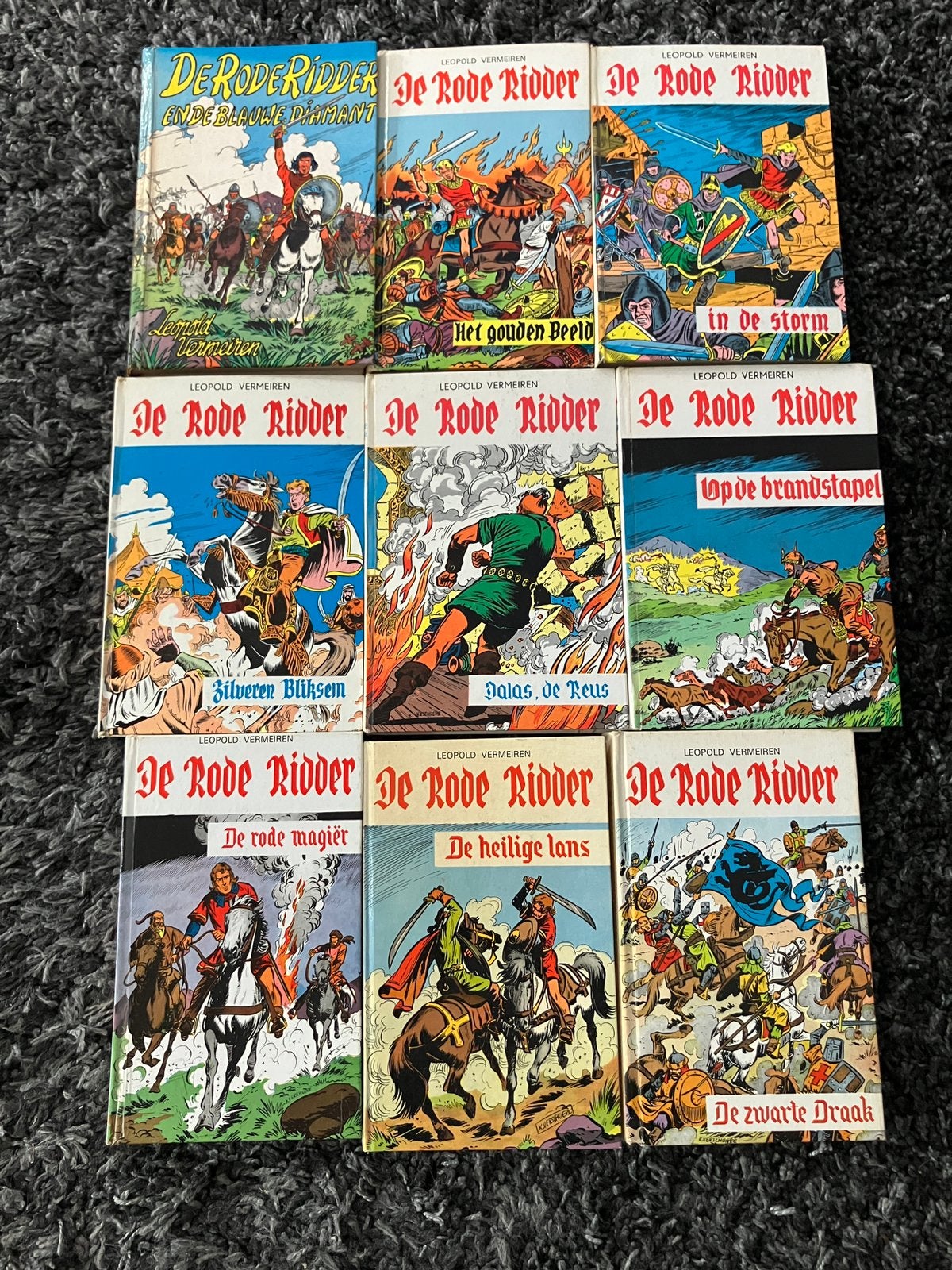 Rode Ridder boeken - 6€/stuk - 40€/set, Ophalen of Verzenden, Gelezen, Fictie
