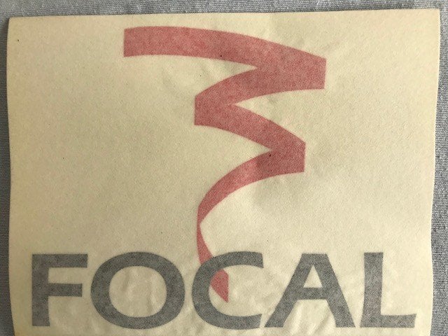 Focal sticker small, Enlèvement ou Envoi, Neuf