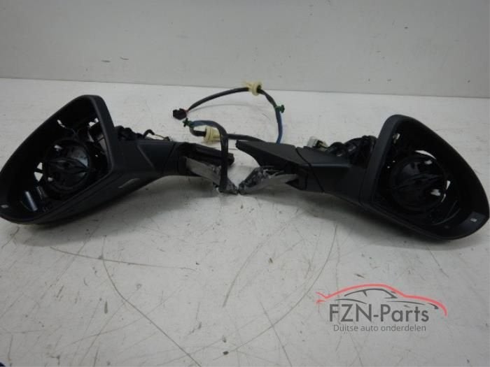 VW Golf 7 Spiegelset L+R Inklapbaar, Ophalen of Verzenden, Gebruikt