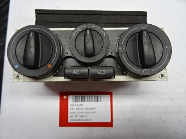PANNEAU DE COMMANDE CLIMATISATION Lupo (6X1) (1J0820045F), Utilisé, Volkswagen
