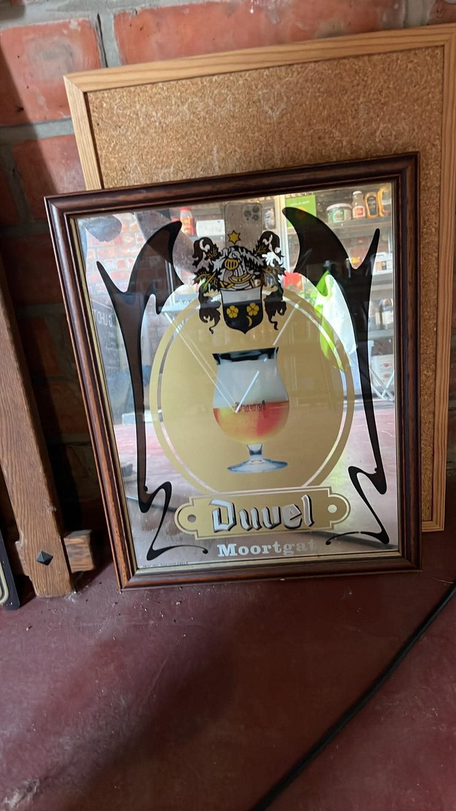 Miroir Duvel, Antiquités & Art, Antiquités | Miroirs, Enlèvement