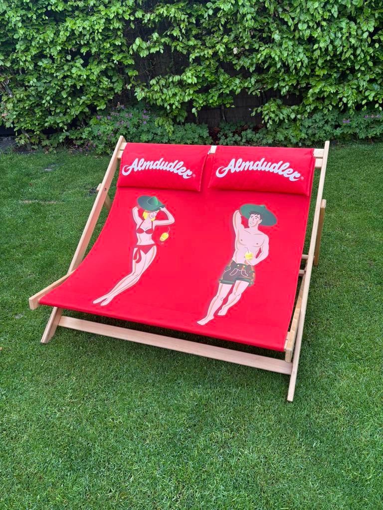 Almdudler ligzetel, Tuin en Terras, Ligbedden, Ophalen, Zo goed als nieuw