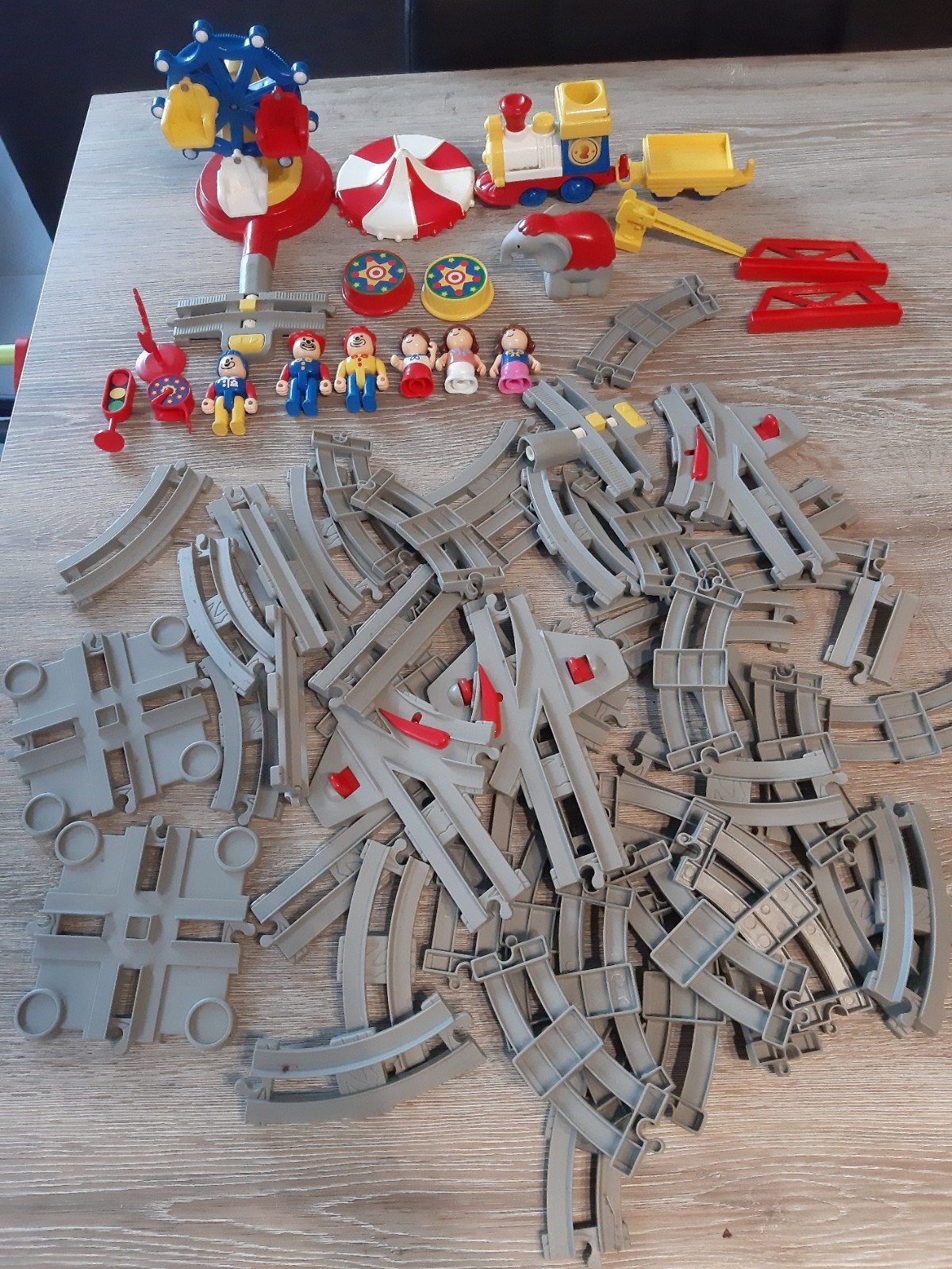 Vintage 1995 Unimax speelgoed Circus Trein, Gebruikt, Ophalen of Verzenden