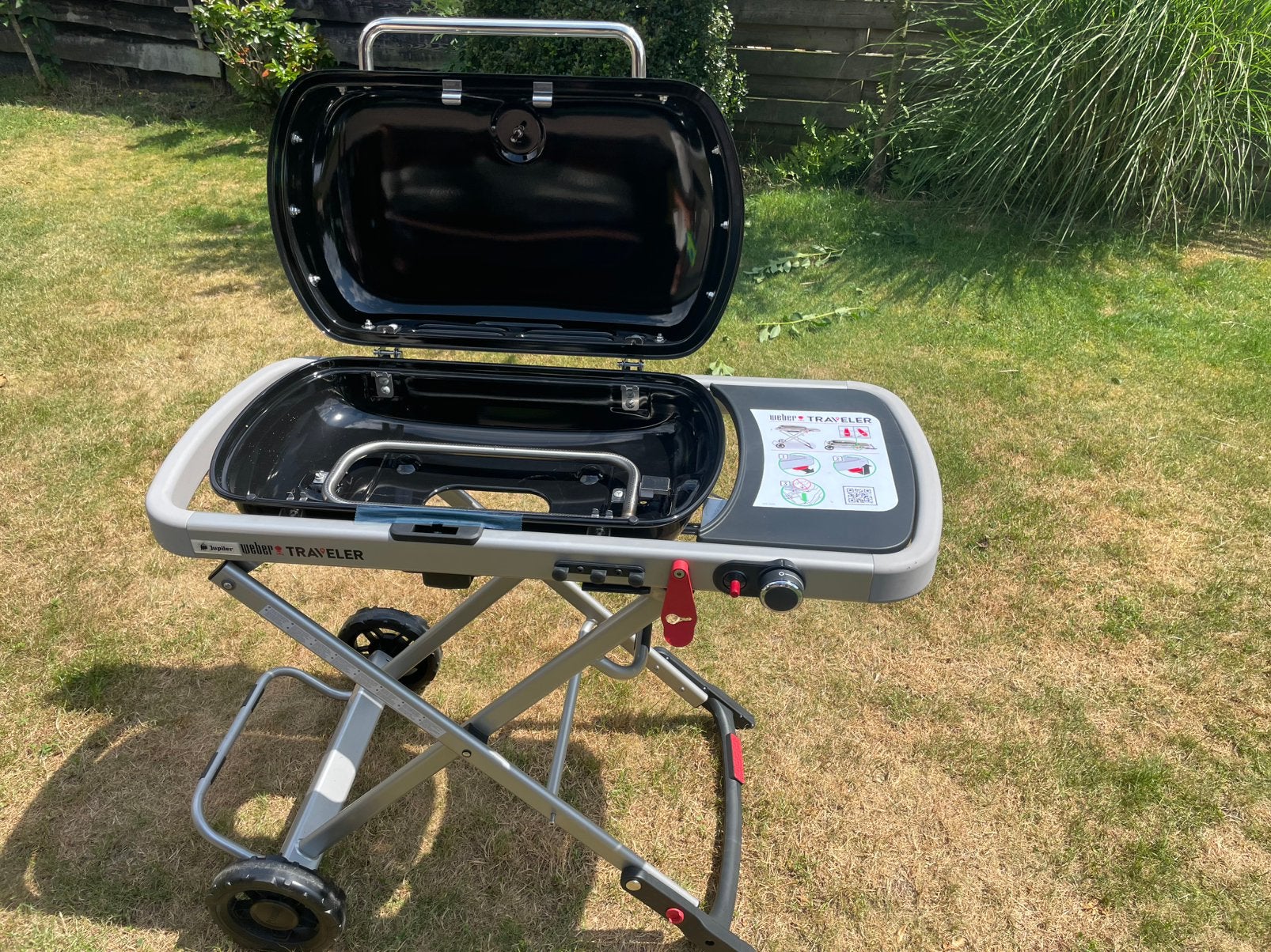 Weber traveller jupiler editie, Tuin en Terras, Gasbarbecues, Ophalen, Nieuw