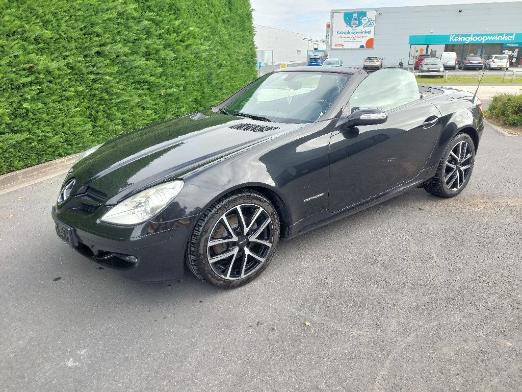 mercedes slk 200, Autos, Cuir, Entreprise, Automatique, 1796 cm³