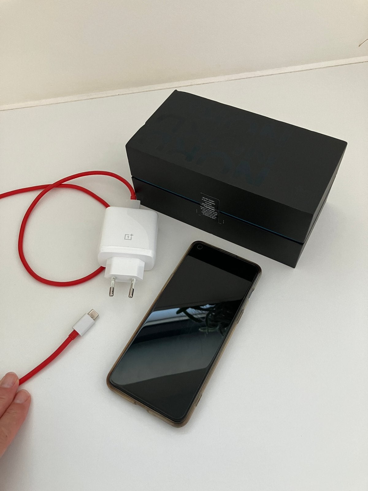 OnePlus Nord  2 5G smartphone / gsm met oplader, Telecommunicatie, Mobiele telefoons | Overige merken, Ophalen of Verzenden, Zo goed als nieuw
