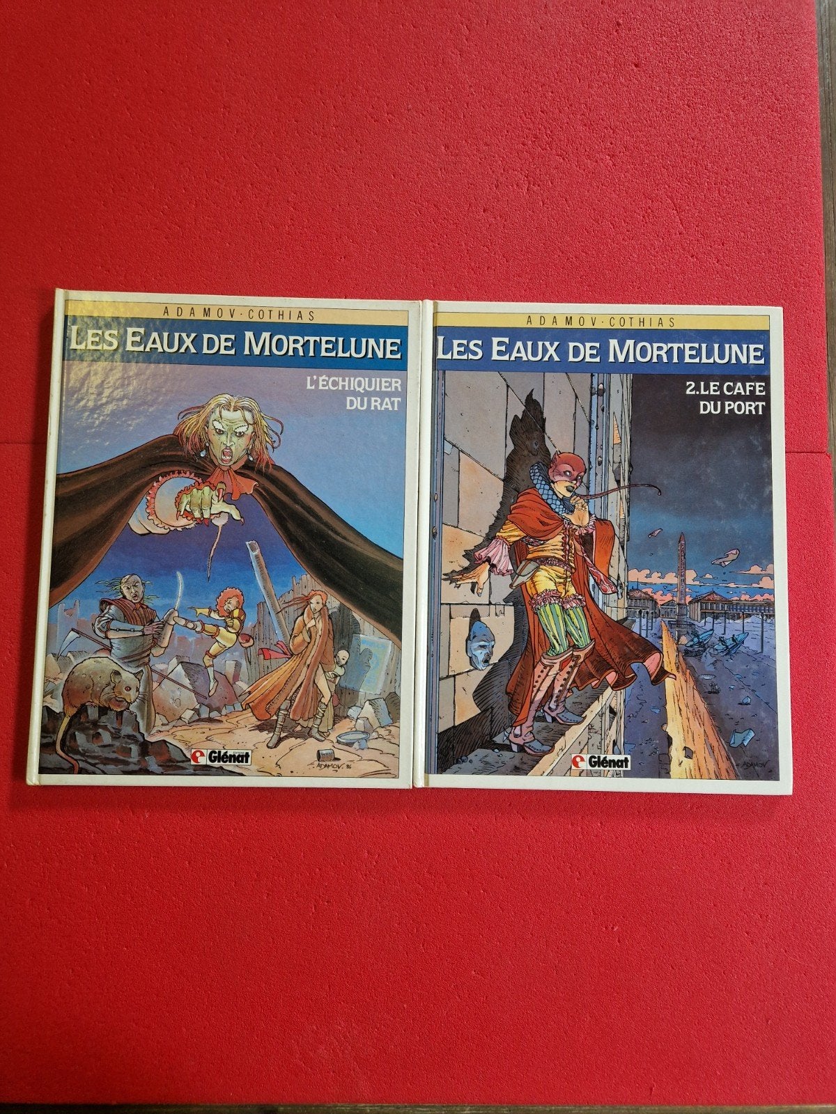 Lot de 2 bd les eaux de mortelune 1 et 2, Livres, Enlèvement ou Envoi