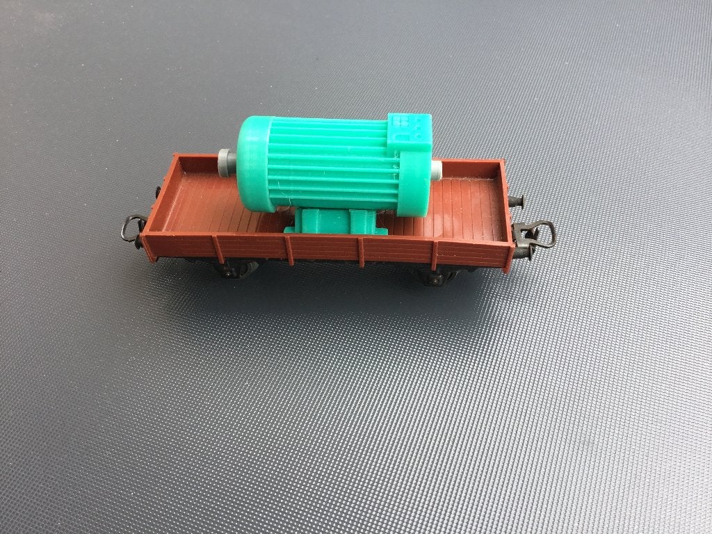 Märklin 4423 H0 Lageboordwagen van DB Met transfo, Wisselstroom, Wagon, Ophalen of Verzenden, Zo goed als nieuw