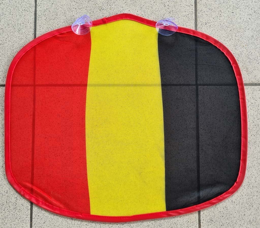 auto zonnescherm kleuren België - Rode Duivels - Nieuw, Verzamelen, Ophalen