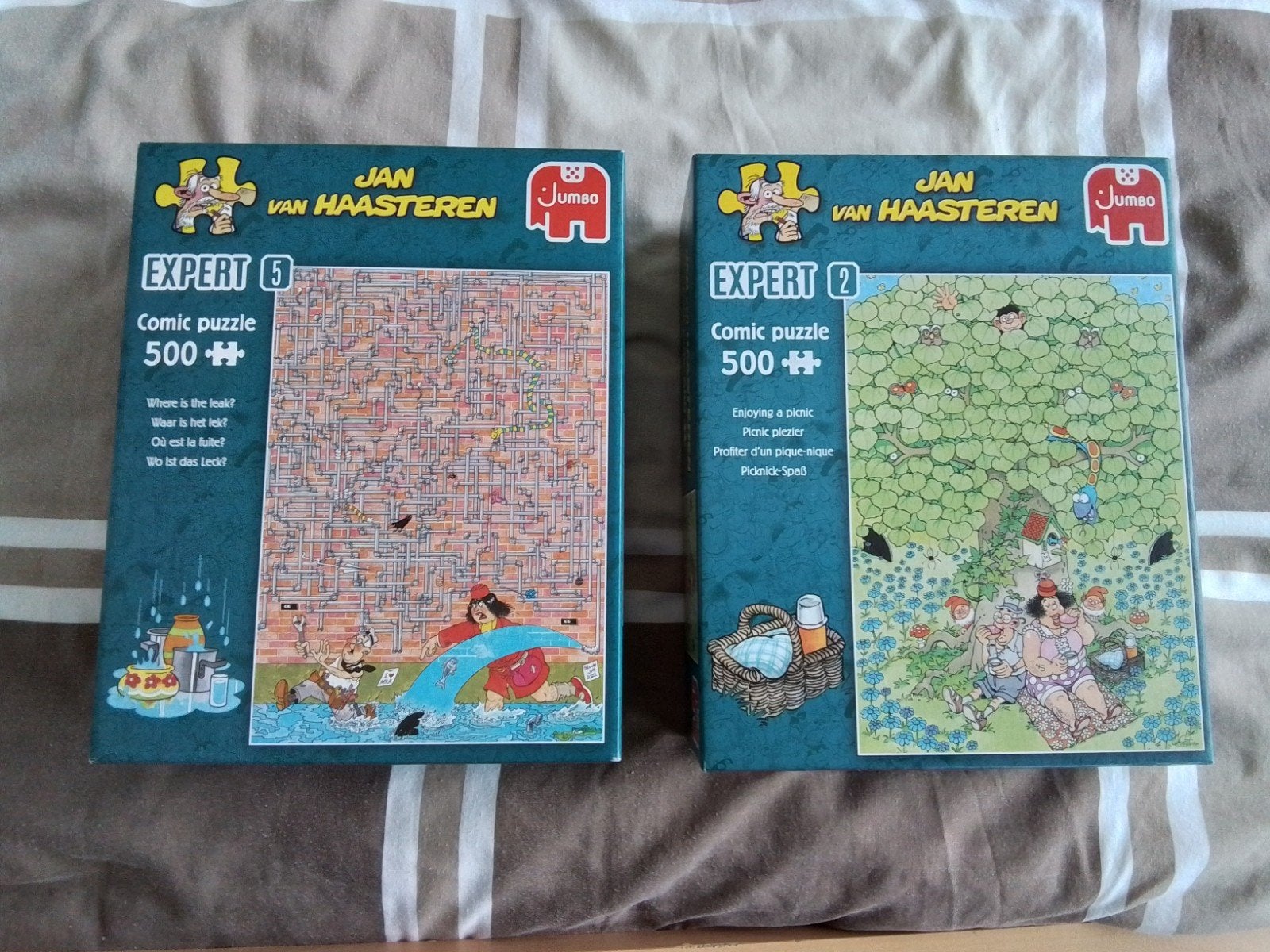 2 puzzels, Hobby en Vrije tijd, Ophalen