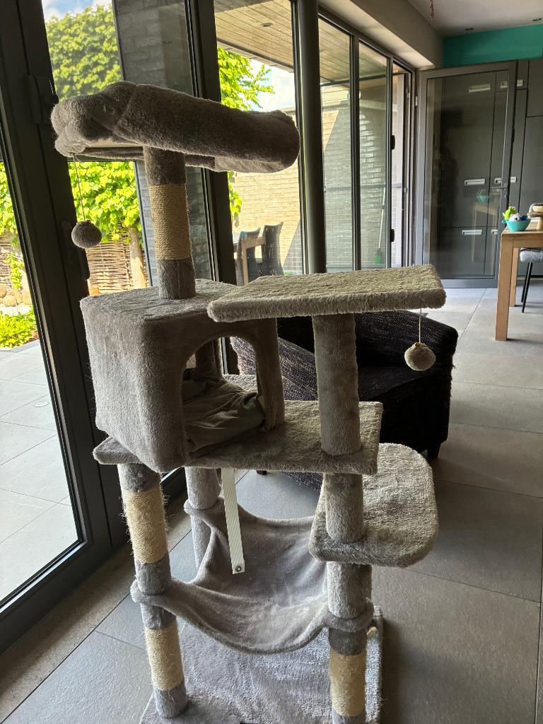 Kattenkrabpaal, Dieren en Toebehoren, Krabmeubelen, Ophalen, Gebruikt, Krabpaal