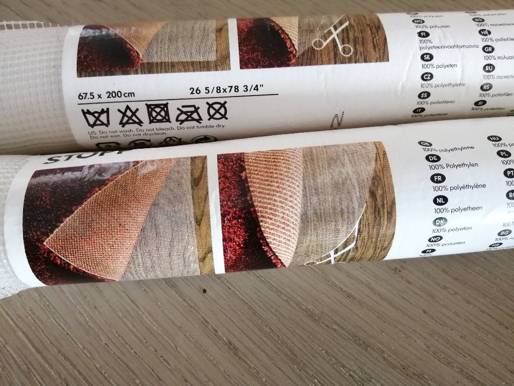 NIEUW antislip voor onder tapijten, Wit, Rechthoekig, Nieuw, 200 cm of meer