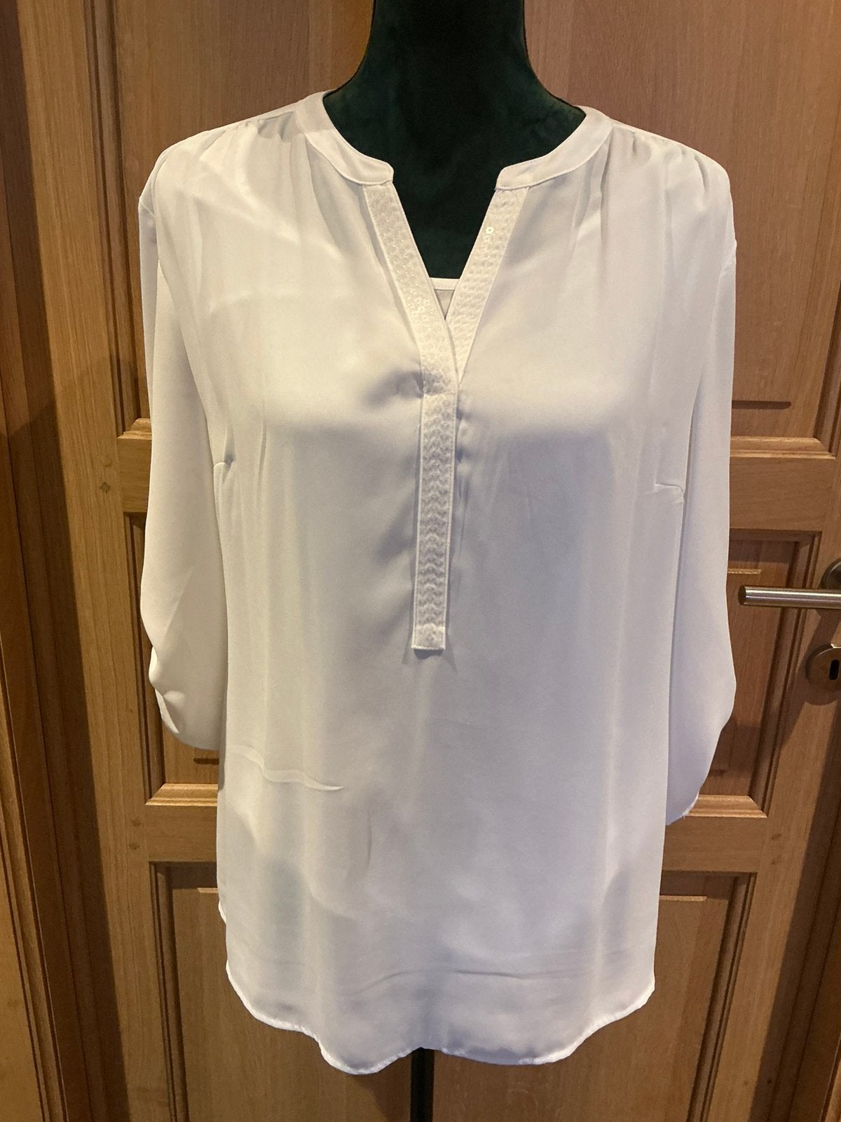 Blouse taille 42, Vêtements | Femmes, Enlèvement ou Envoi, Comme neuf, Taille 42/44 (L), Blanc