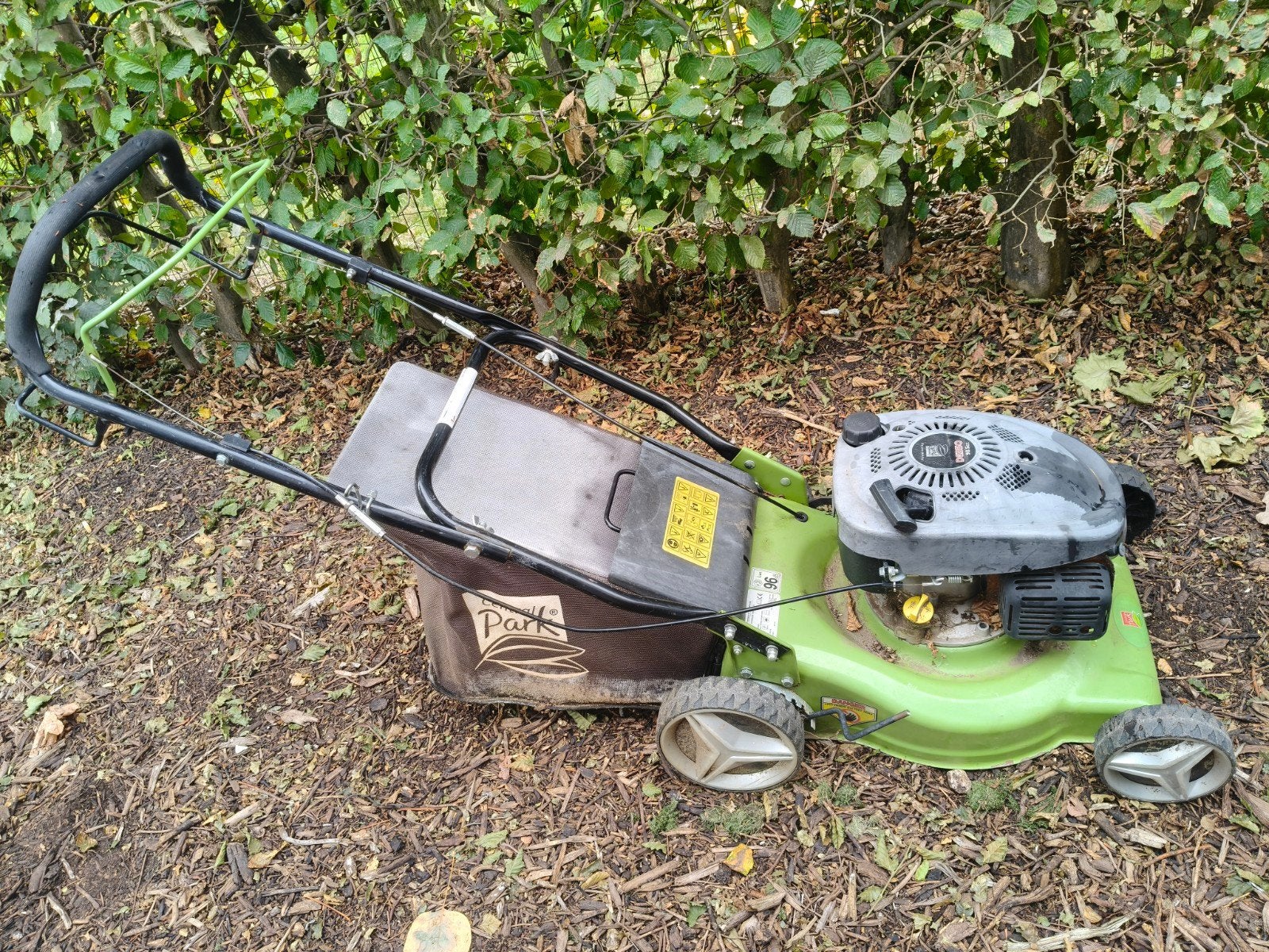 Grasmaaier zelftrekker Central Park, Cirkelmaaier, Gebruikt, 40 t/m 49 cm, Ophalen