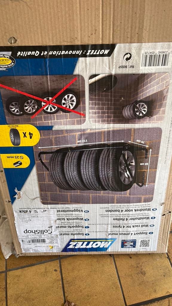 Rek voor banden te stockeren, Enlèvement, Comme neuf