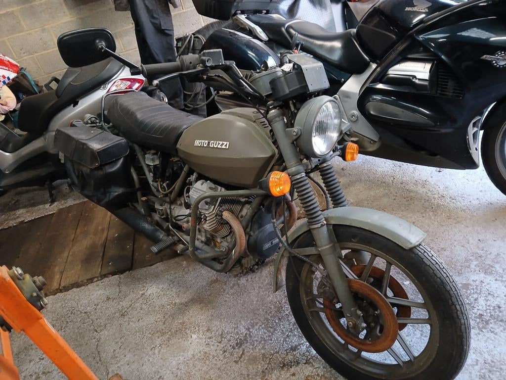 GUZZI V50 NAVO (voormalig NAVO), Motoren, Motoren | Moto Guzzi, 2 cilinders, Motorrijbewijs A, Particulier, Meer dan 35 kW