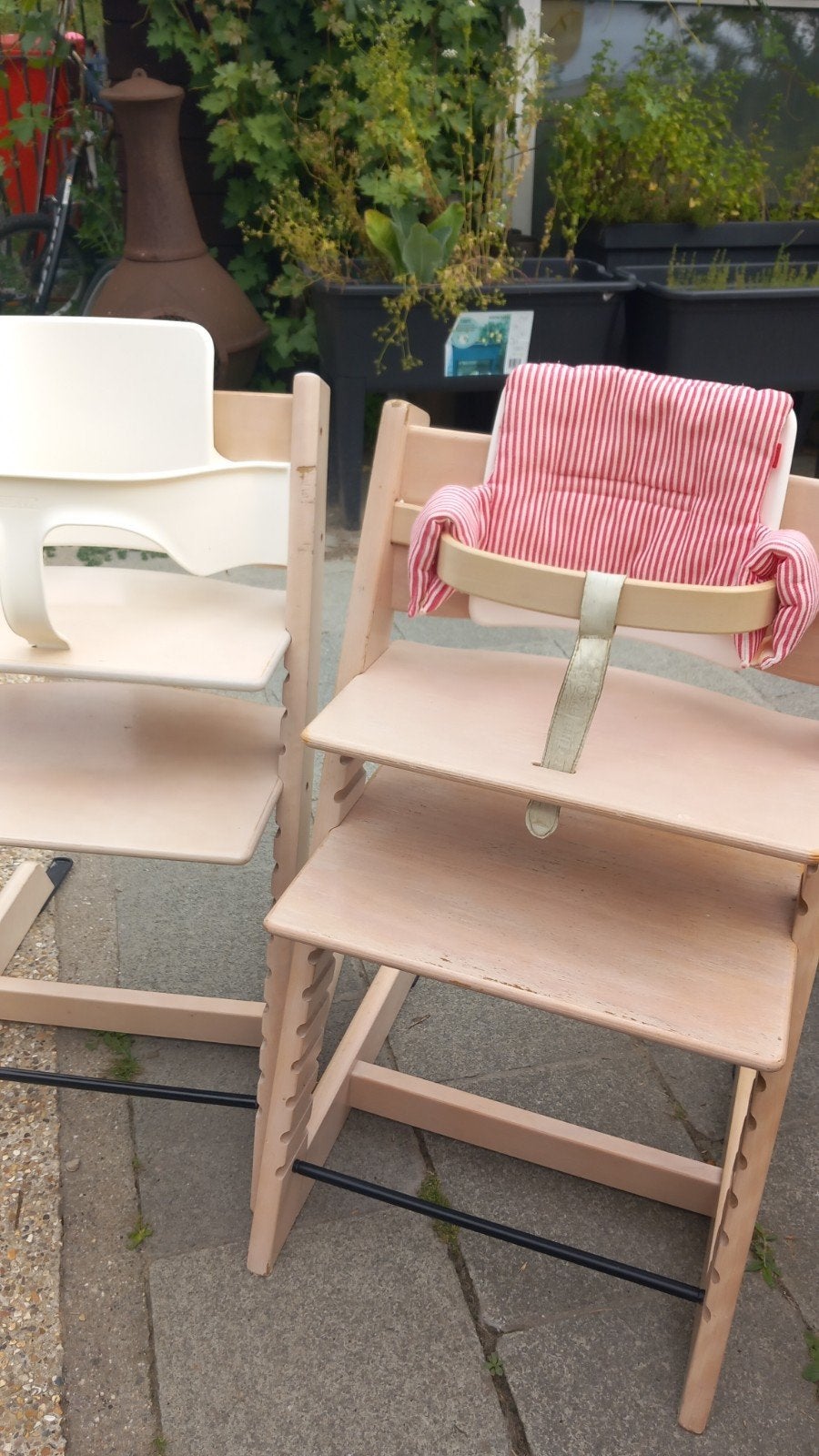 Stokke tripp trapp, Enlèvement, Utilisé