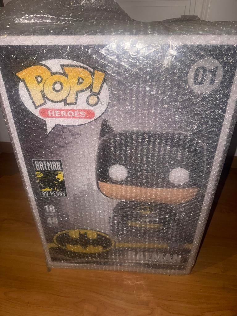 Funko pop 01 mega size batman, Verzamelen, Ophalen, Zo goed als nieuw