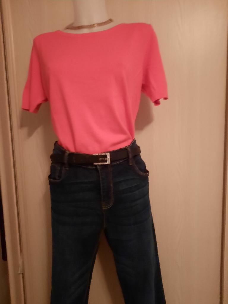 Jeans MS mode 44, Blauw, Maat 42/44 (L), Ophalen of Verzenden, Zo goed als nieuw