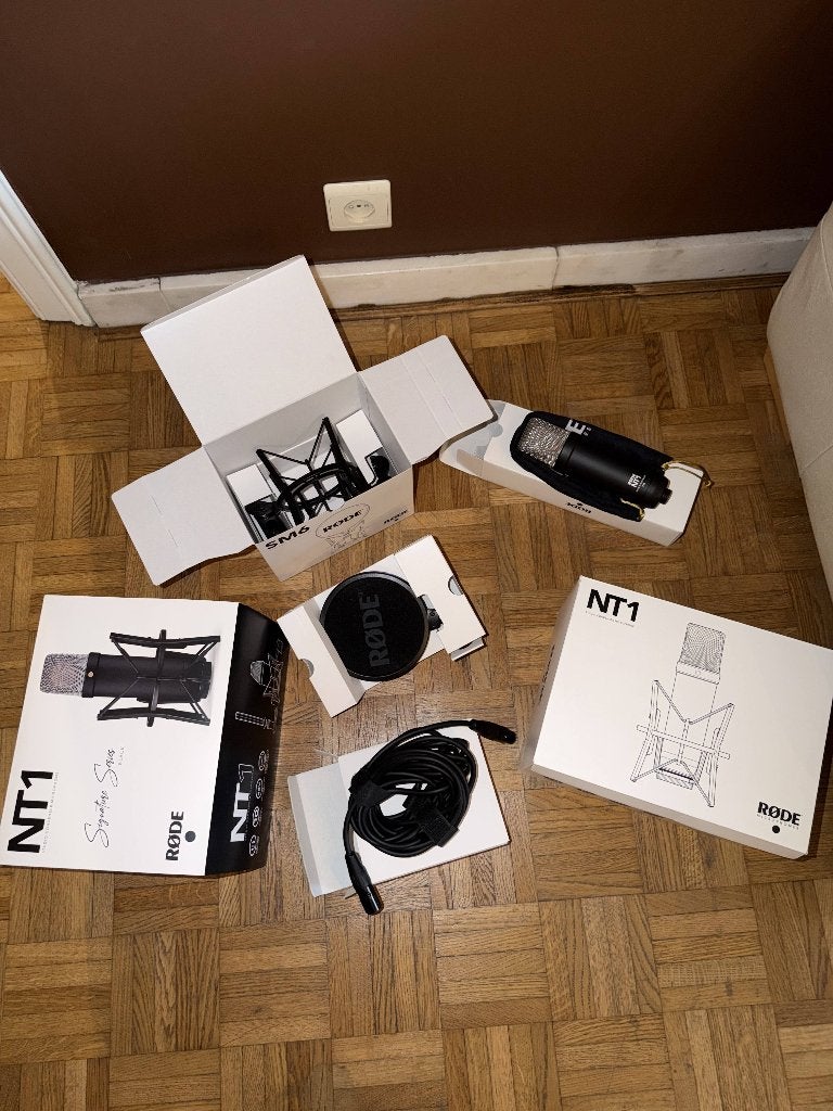 RØDE NT1 Signature Series Black – Comme neuf, Muziek en Instrumenten, Ophalen of Verzenden, Zo goed als nieuw, Studiomicrofoon
