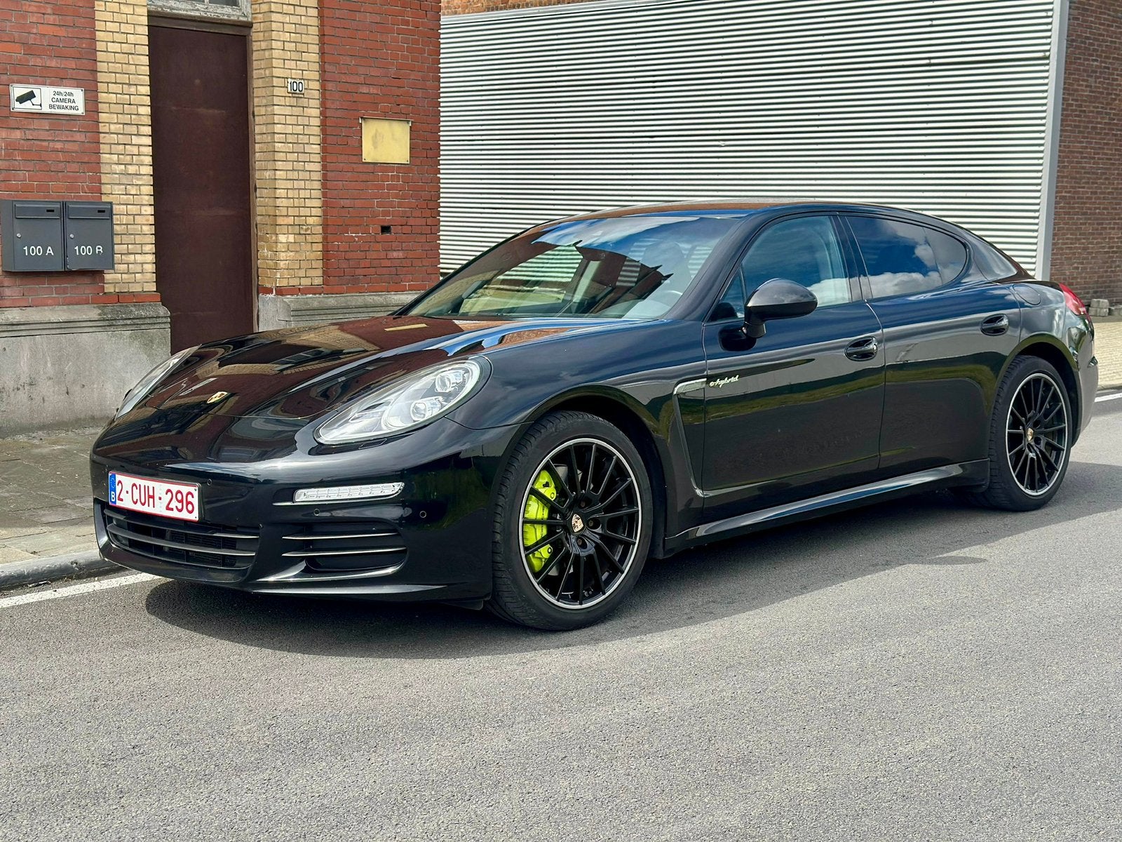 Porsche Panamera S e-hybrid, Auto's, Automaat, Zwart, Leder, Parkeerassistent