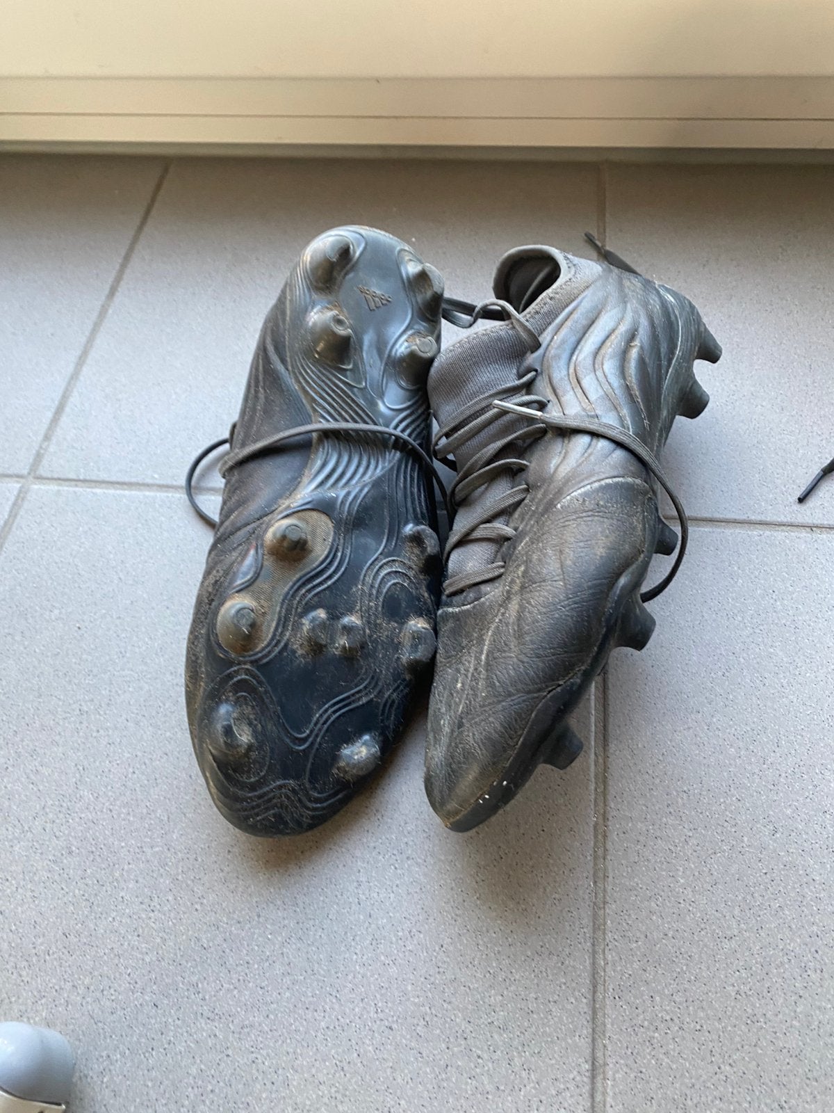 Chaussures de football Adidas Copa Sense M43 grises, Enlèvement, Utilisé, Chaussures