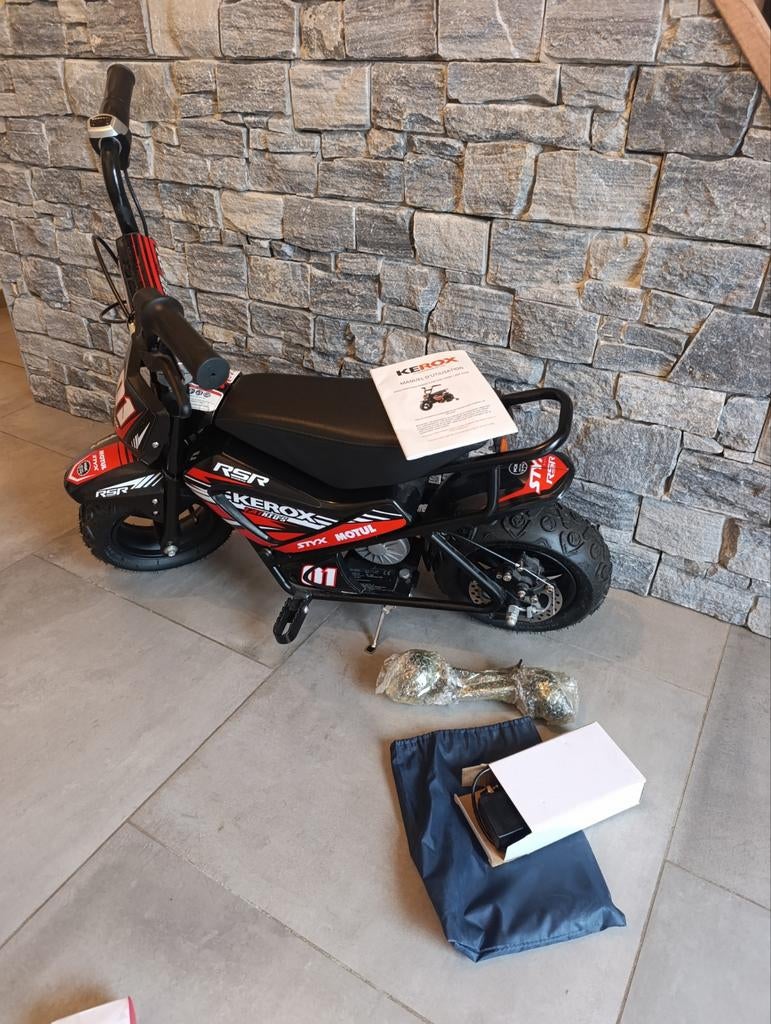 Petite moto électrique de qualité française.