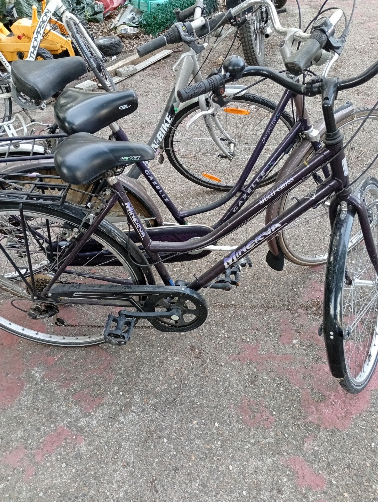 Fietsen te koop, Ophalen