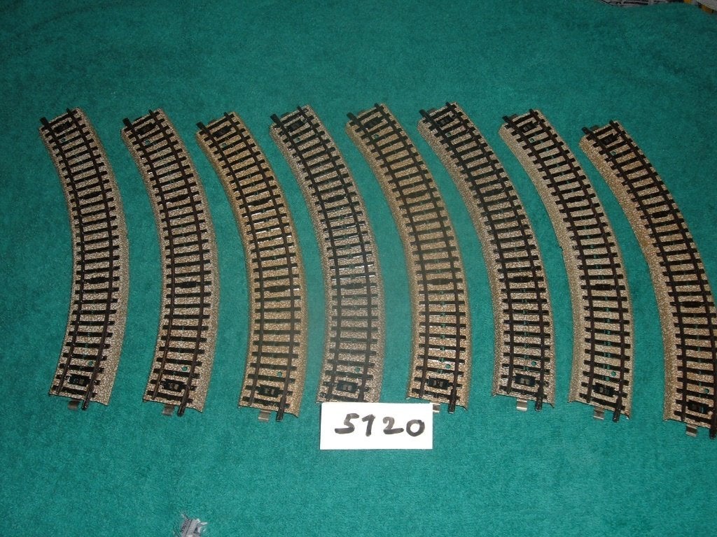 Marklin 8 rails 5120 (petit rayon), Enlèvement ou Envoi, Utilisé, Rails, Märklin