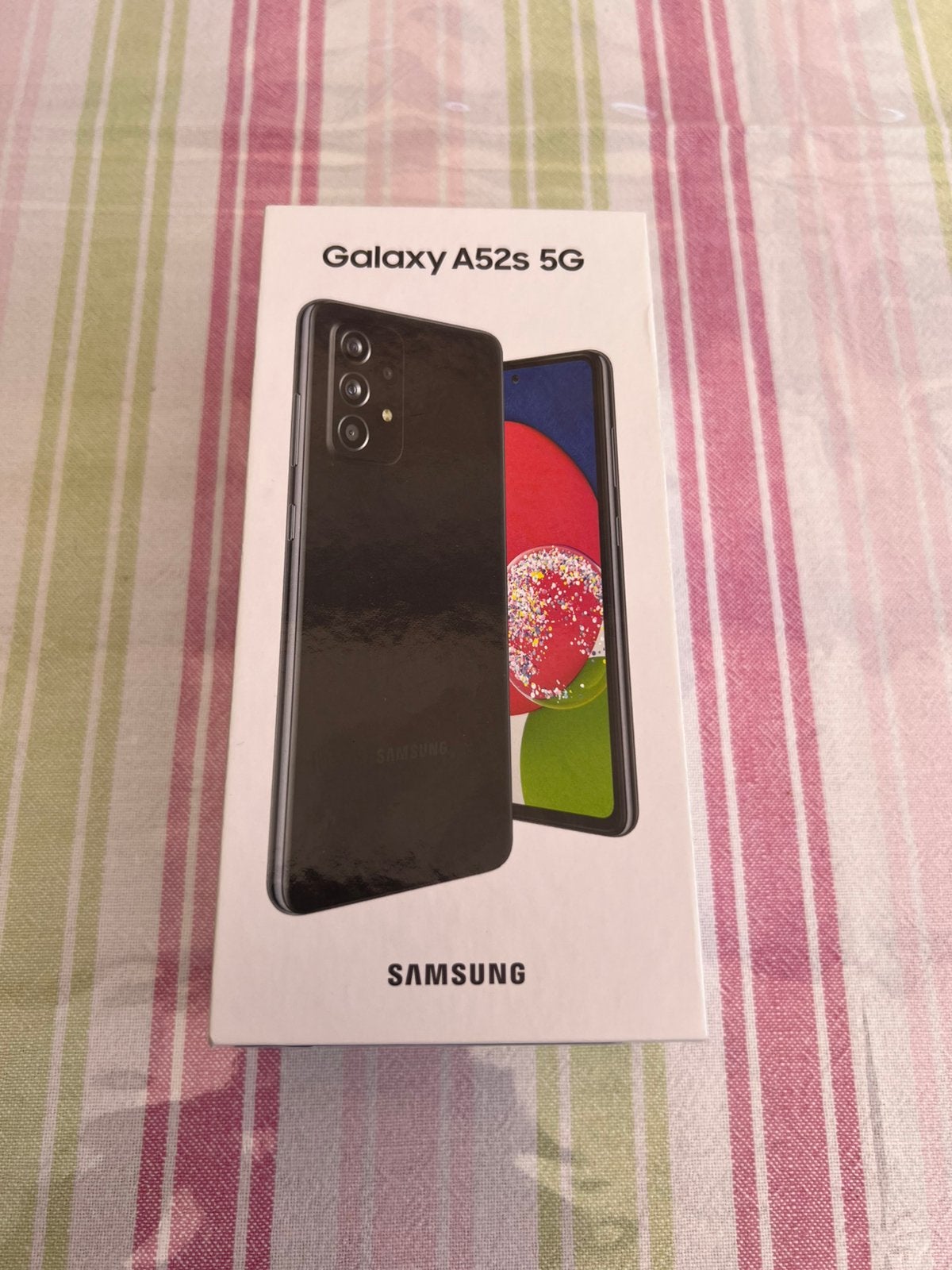 Samsung Galaxy A52s 5G 128GB Awesome Black – NIEUW in doos, Ophalen, Zo goed als nieuw