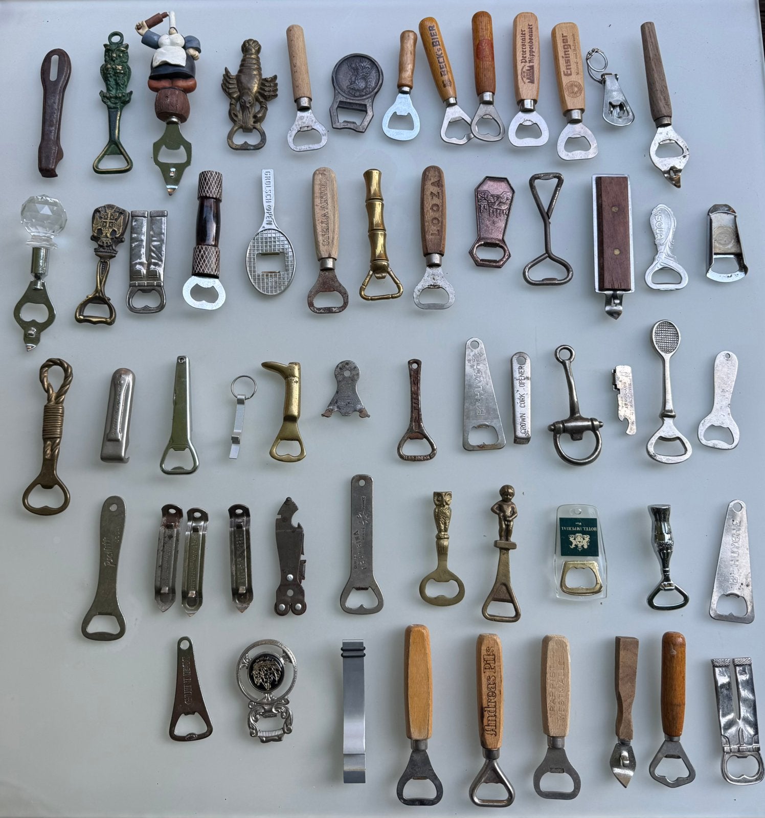 Lot van 60 openers, Antiek en Kunst, Curiosa en Brocante, Ophalen of Verzenden
