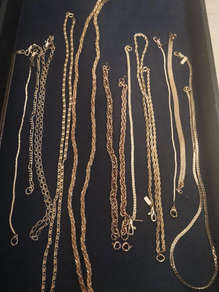 Vintage 4 euros piece, Bijoux, Sacs & Beauté, Colliers, Enlèvement, Jaune, Or