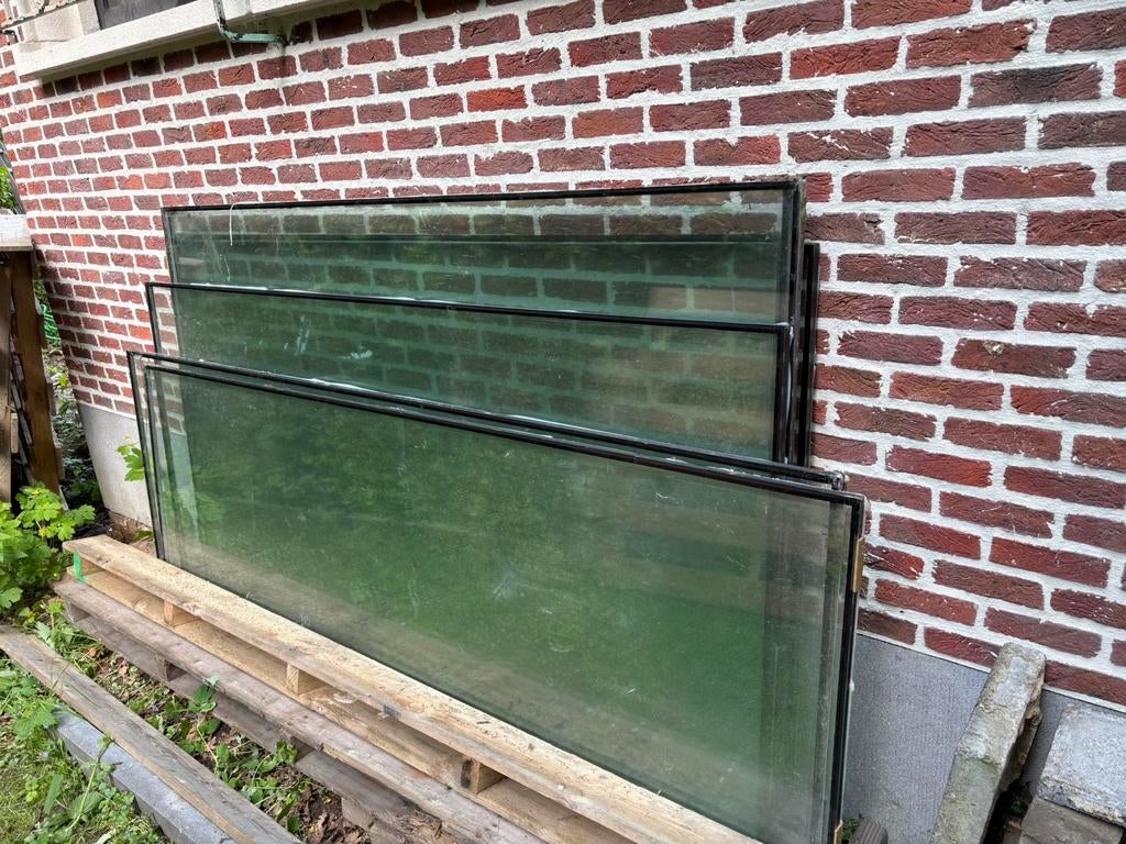 Gratis glas van oude veranda, Doe-het-zelf en Bouw, Ophalen, Zo goed als nieuw