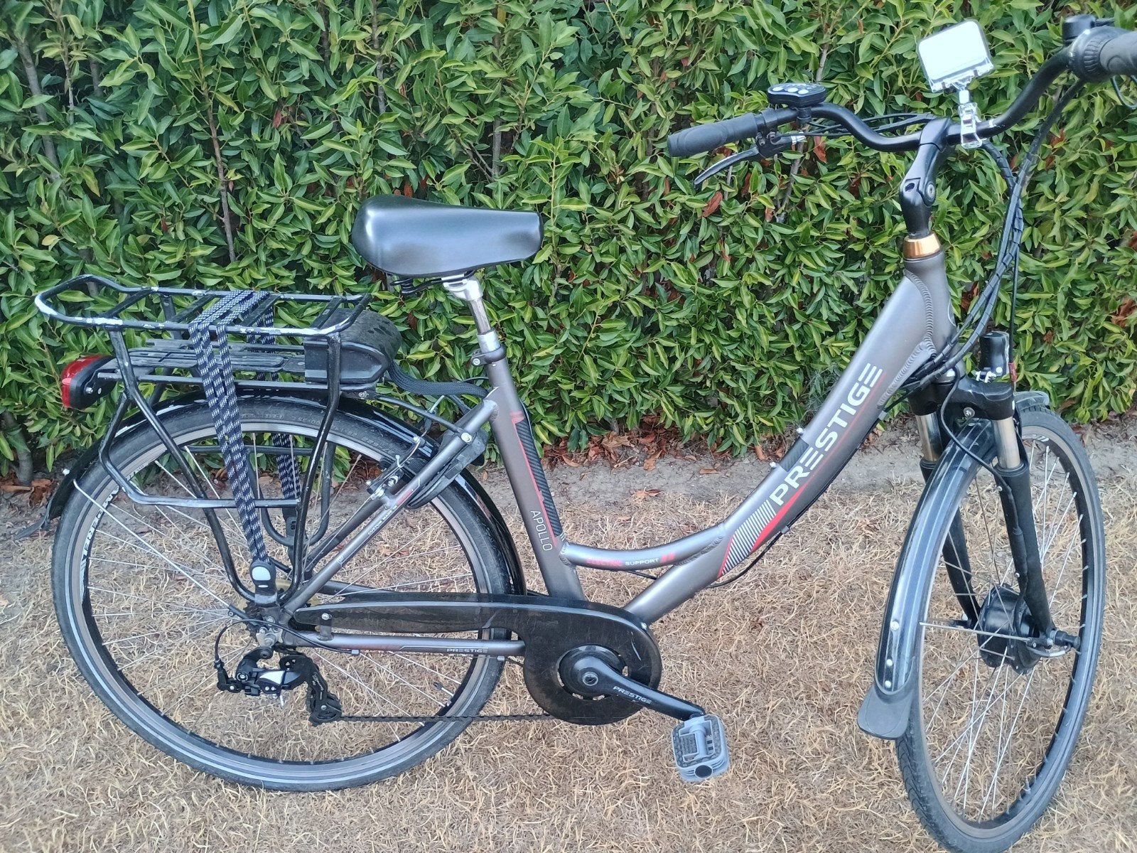 E Bike zonder batterij, Ophalen