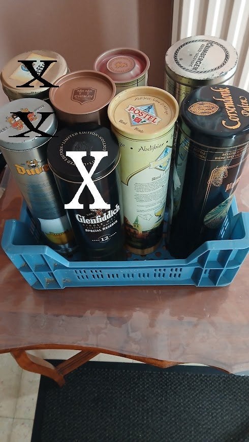 metalen bierfleskokers 70/75 cl, Enlèvement