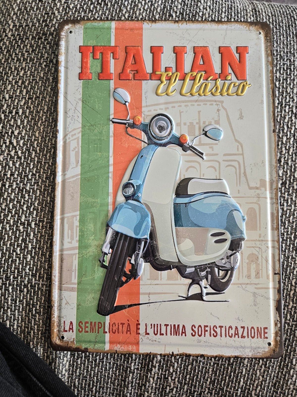 Italian El clasico plaat 3d, Verzamelen, Speelkaarten, Jokers en Kwartetten, Ophalen of Verzenden